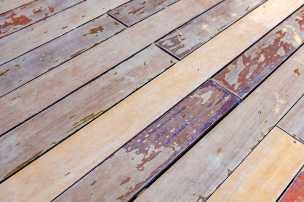 Deck Coating Removal