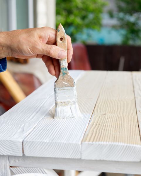 Deck Furniture Painting