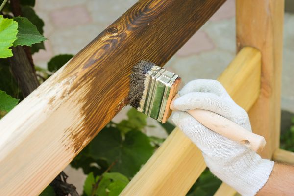 Exterior Wood Staining