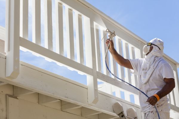 Chain Link Fence Painting