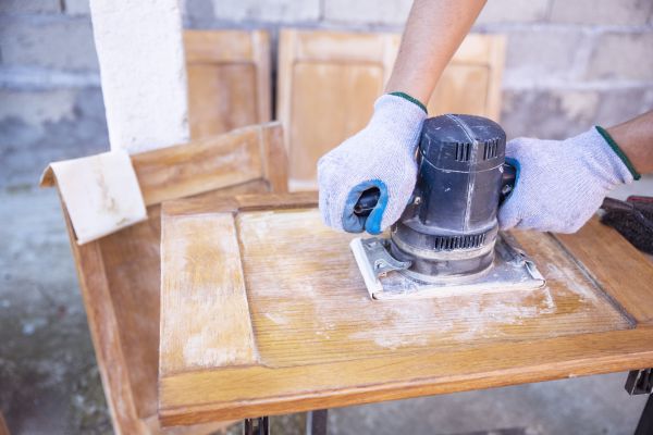 Cabinet Paint Removal