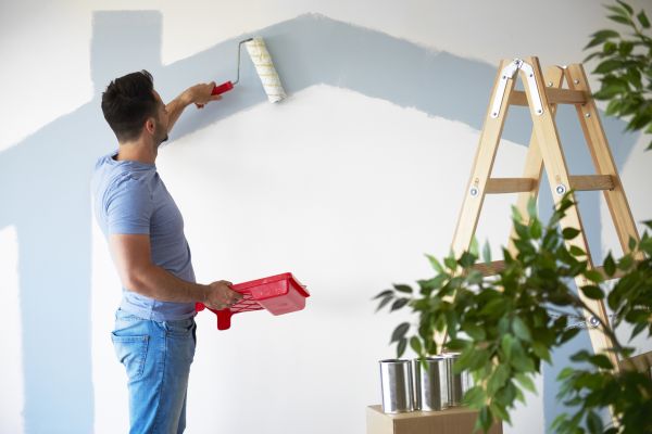 Attic Wall Painting