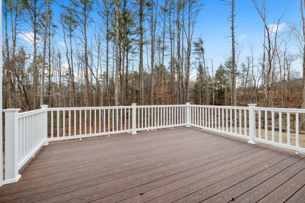 Deck Rail Staining