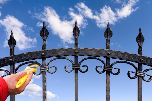 Chain Link Fence Refinishing