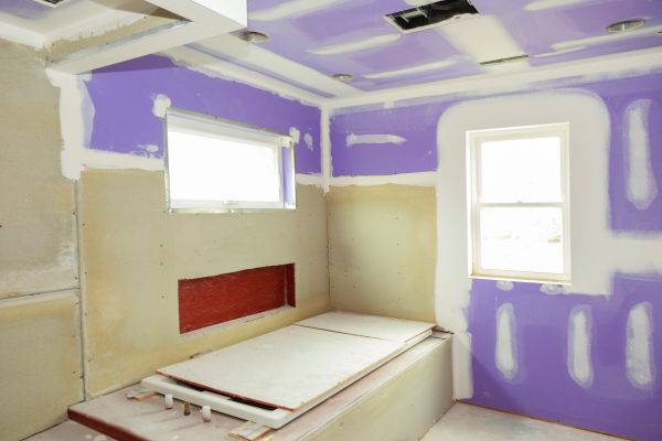 Bathroom Wall Restoration