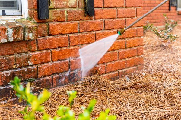 Brick Surface Power Washing