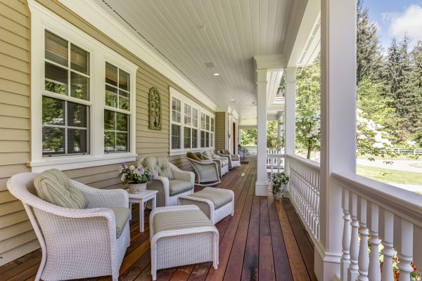 Porch Wood Treatment