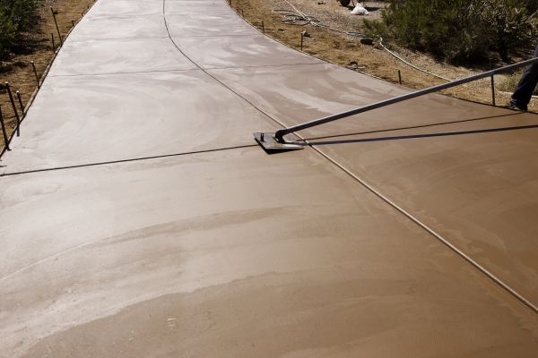 Stained Concrete Restoration