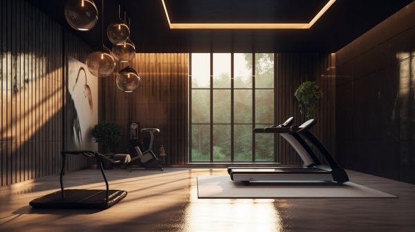 Exercise Room Painting
