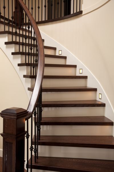 Indoor Staircase Staining