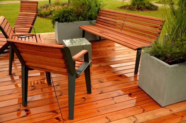 Deck Furniture Staining
