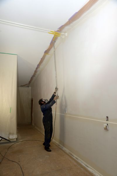 Business Ceiling Refinishing