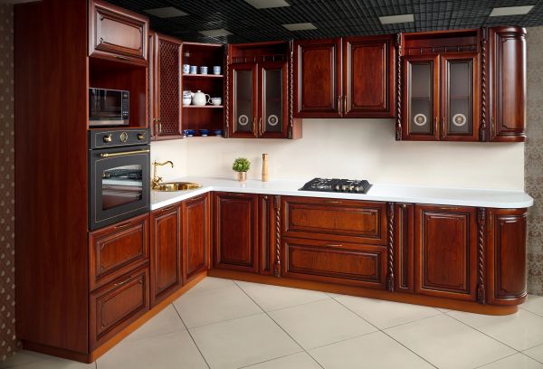 Built In Cabinetry Staining