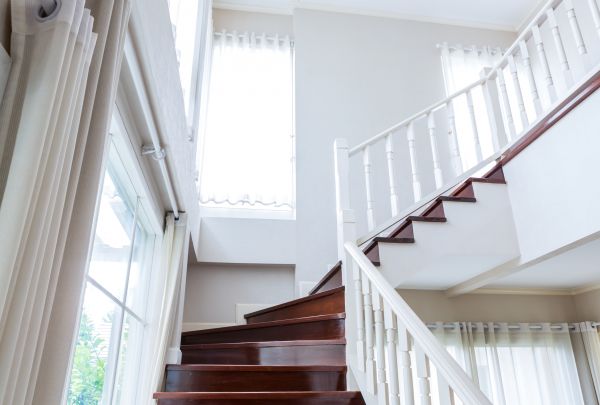Interior Railing Refinishing