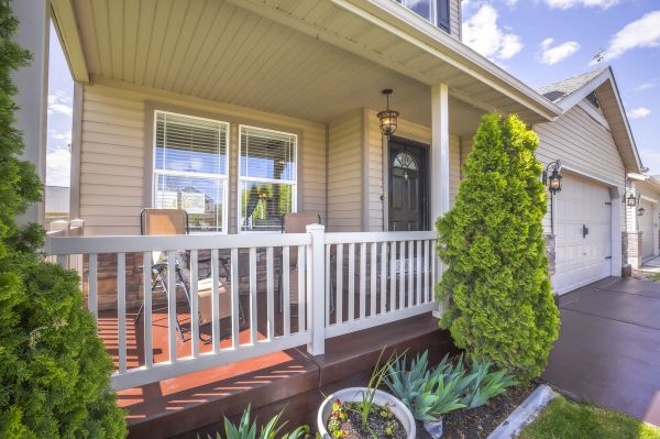 Porch Railing Painting