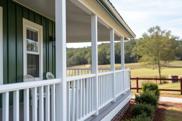 Porch Railing Sealing